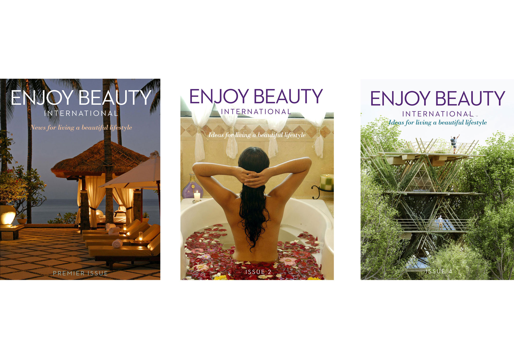 Cover Designs For Enjoy Beauty International